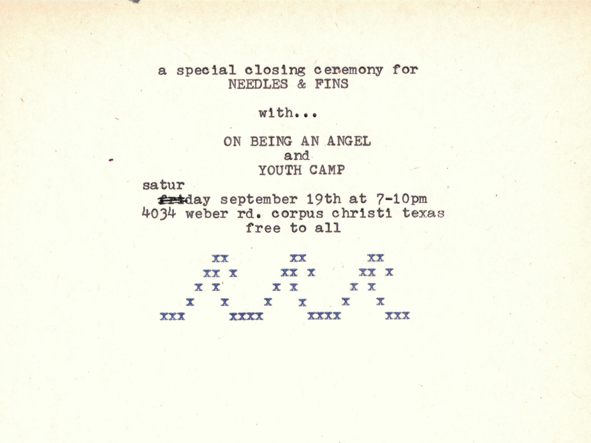 corpus christi flier
