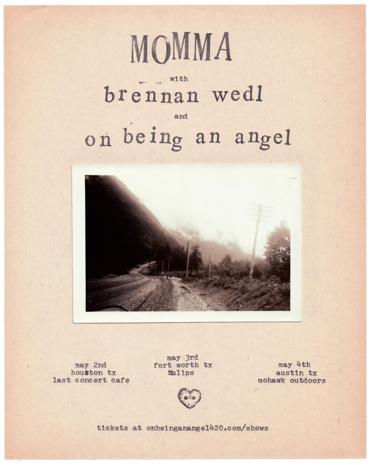tour flier w/momma