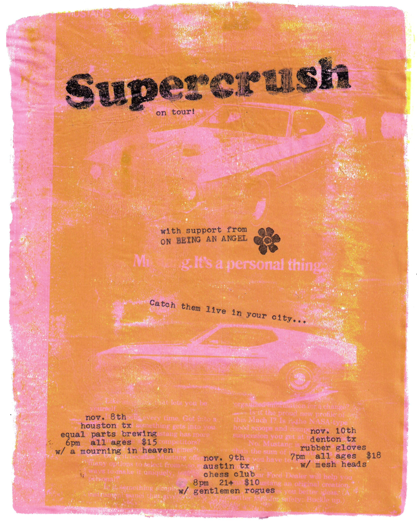 supercrush tour flier